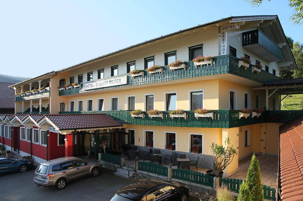 Gasthof-Hotel Dilger - Einzelzimmer inclusiv Frühstück - mit Balkon in Rattenberg, Ostbayern