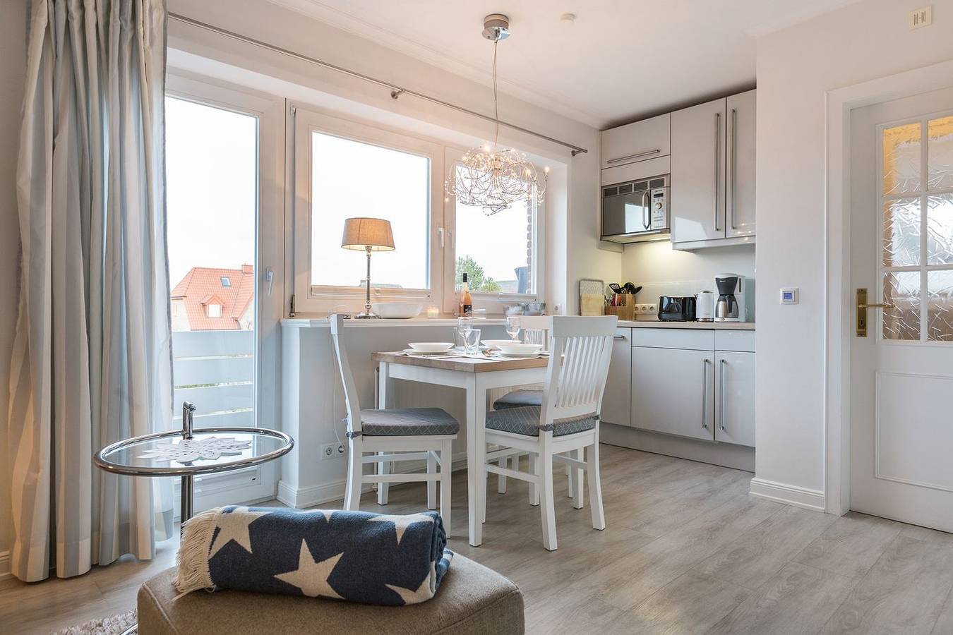 Ganze Wohnung, Komfort. Haus 55 Grad Nord mit Balkon und moderner Ausstattung in Wenningstedt in Wenningstedt, Sylt
