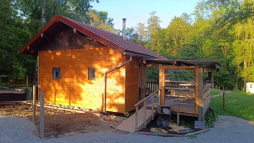 Chalet pour 4 personnes, avec vue et balcon