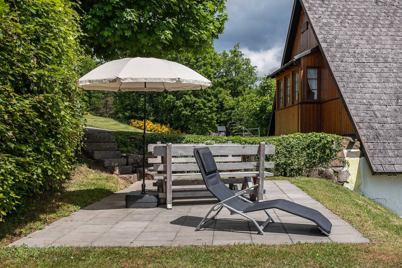 Ganze Wohnung, Apartment 'Fuchsbau' mit Bergblick, privater Terrasse und Wlan in Wolfach, Kinzigtal