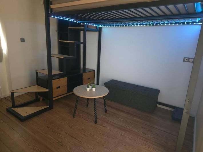 Gîte pour 3 personnes dans Gare de Dijon-Ville