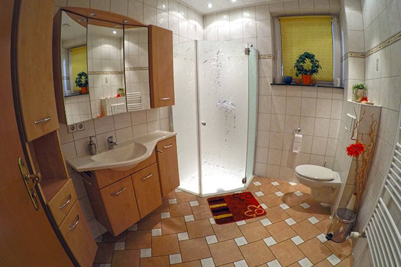 Ganze Wohnung, Ferienwohnung 'Ferienbauernhof - Ferienwohnung 5' mit Privatterrasse, Gemeinschaftsgarten und Wlan in Grünow, Mecklenburg-Strelitz