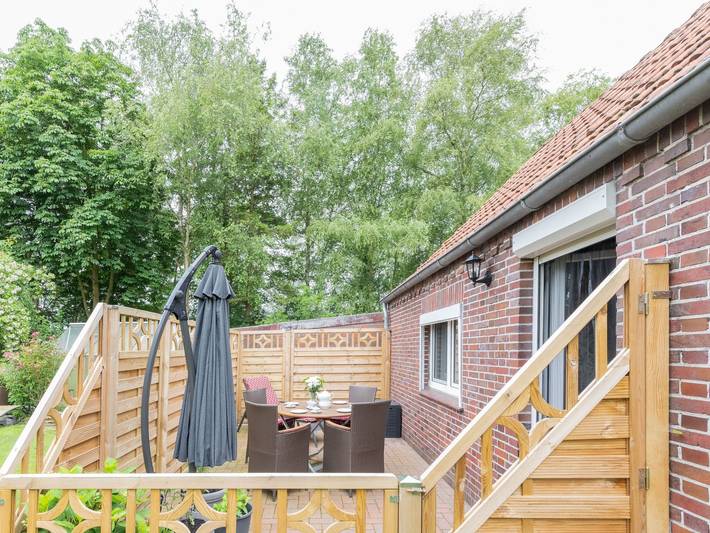 Ferienhaus für 6 Personen, mit Terrasse und Garten in Hesel - 4