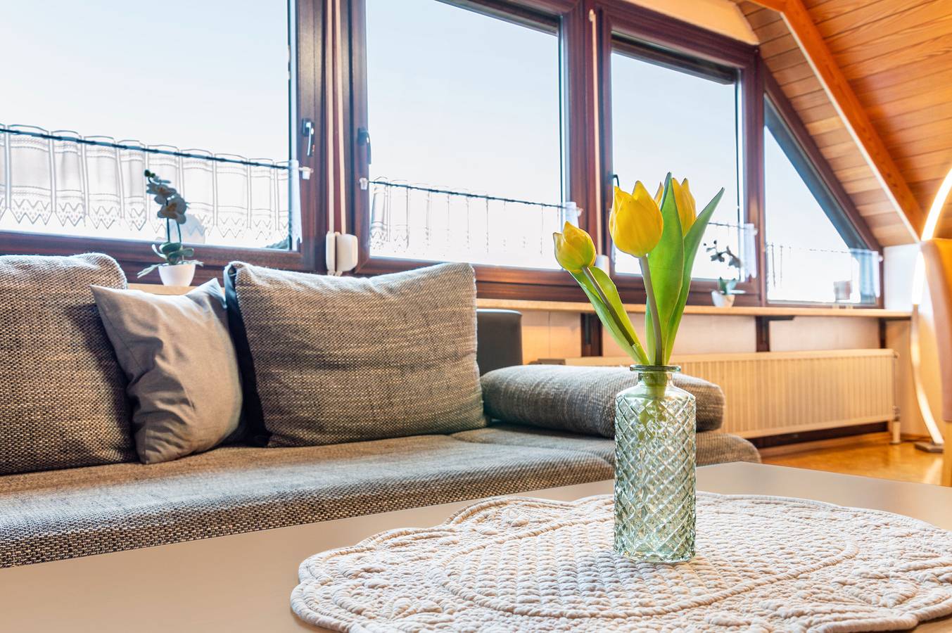 Ganze Wohnung, Ferienwohnung 'Naturblick' mit Bergblick, Gemeinschaftsgarten und Wi-Fi in Wiesenthau, Fränkische Schweiz