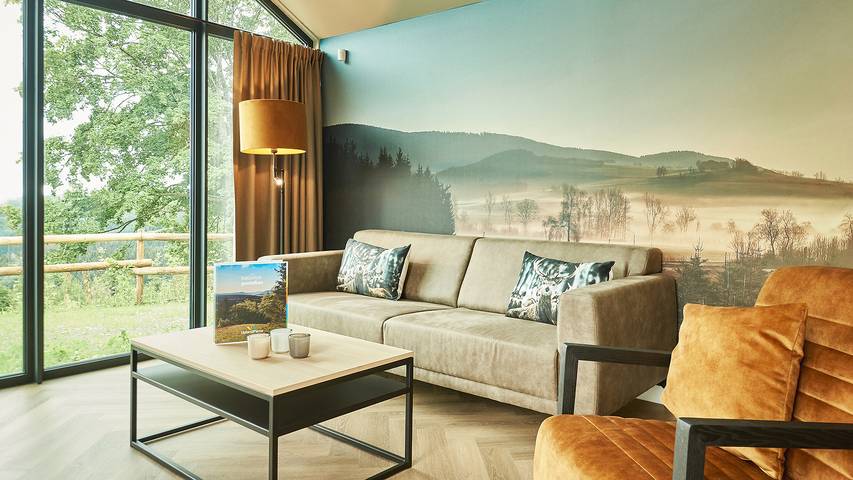 Ferienhaus für 4 Personen, mit Terrasse und Balkon/Terrasse in Winterberg