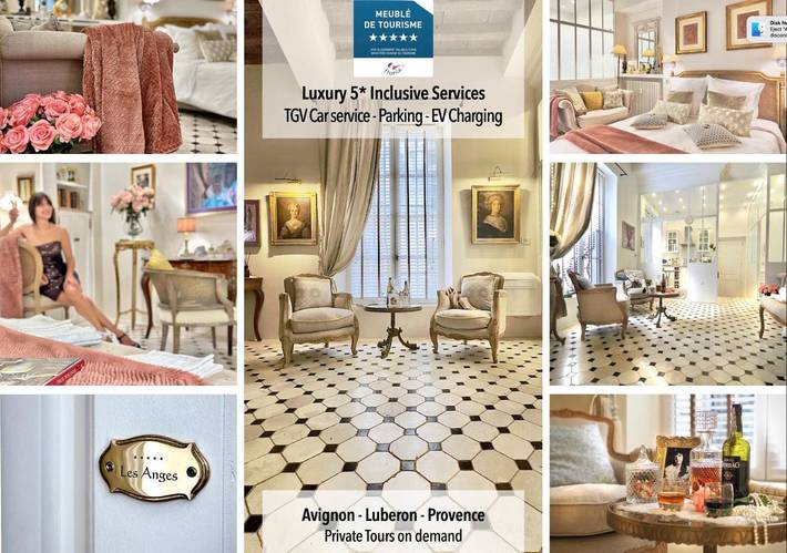 Gîte pour 2 personnes, avec piscine dans Cinema Utopia La Manutention Avignon