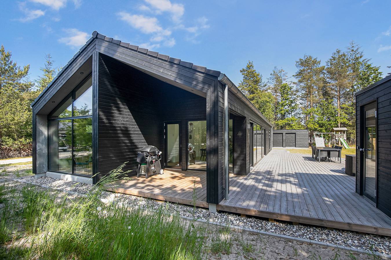 Nybygget sommerhus fuld af luksus in Hals, Limfjord Nordjütland