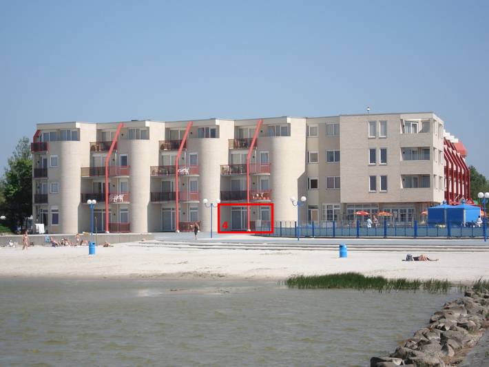 Vakantieappartement voor 4 personen in Makkum