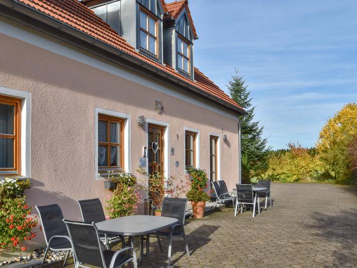Ferienhaus für 16 Personen, mit Terrasse und Garten sowie Sauna in Naturpark Oberpfälzer Wald