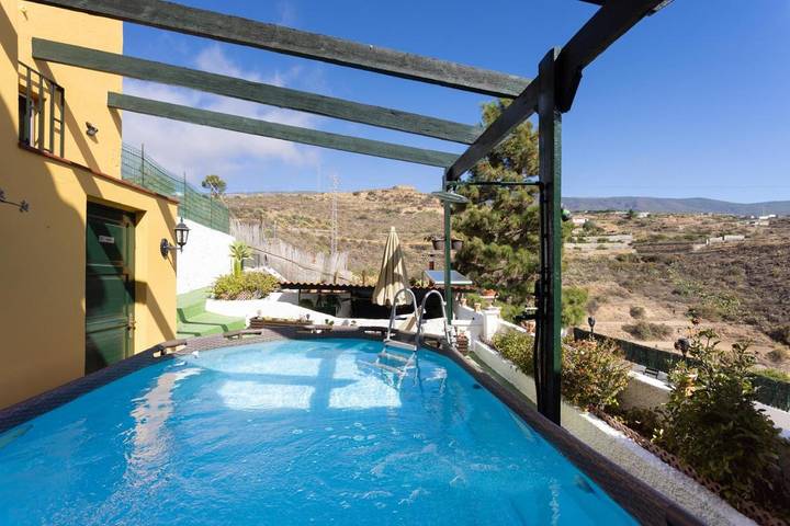 Casa rural para 4 personas, con jardín además de vistas y piscina en Fasnia - 2