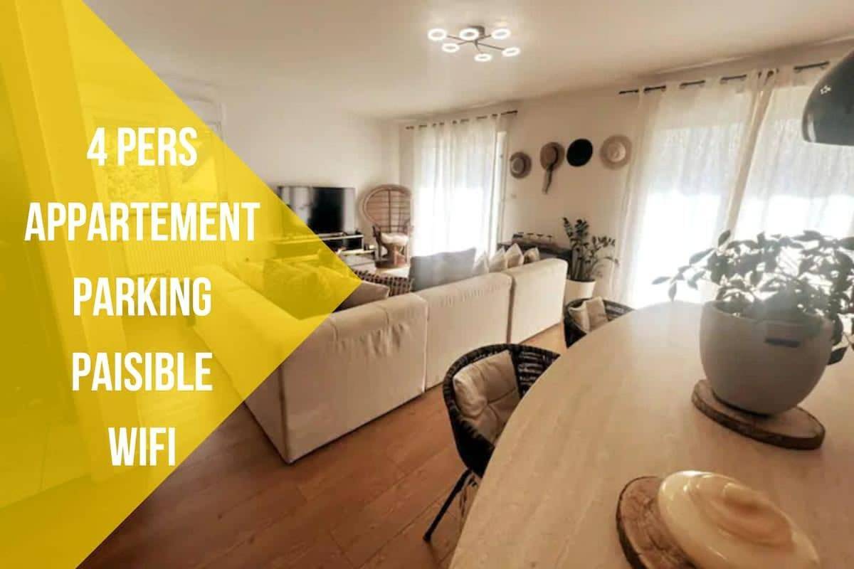 Superbe appartement 4 pers Blotzheim Near Basel in Blotzheim, Région de Mulhouse