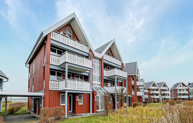 Ferienwohnung für 4 Personen, mit Garten und Ausblick sowie Terrasse in Rechlin