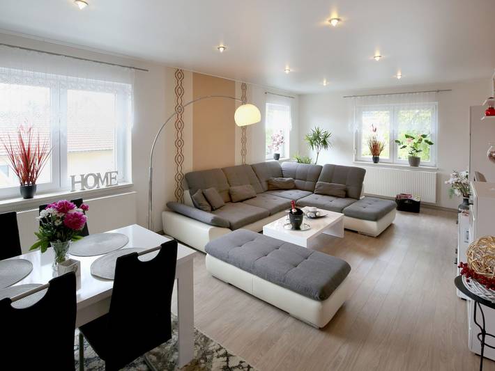 Ferienwohnung für 4 Personen, mit Balkon in Mühlhausen - 4