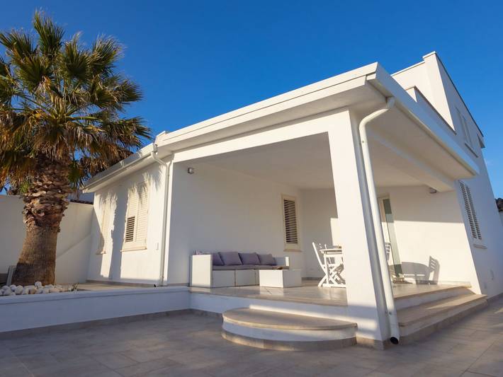 Ferienwohnung für 4 Personen, mit Balkon und Balkon/Terrasse sowie Terrasse und Garten