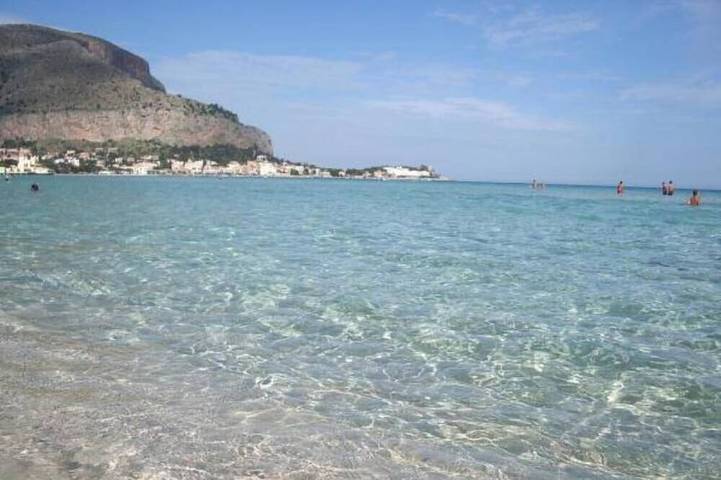 Ferienwohnung für 6 Personen, mit Terrasse in Mondello