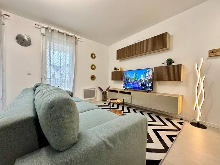 Gîte pour 7 personnes, avec terrasse et vue à Coupvray - 2