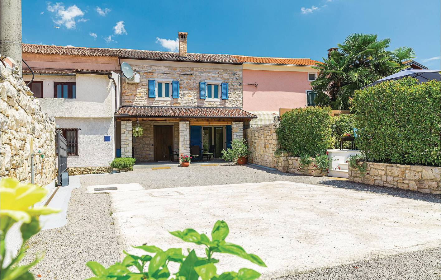 Ferienhaus für 4 Personen mit Terrasse in Rovinjsko Selo, Rovinj und Umgebung