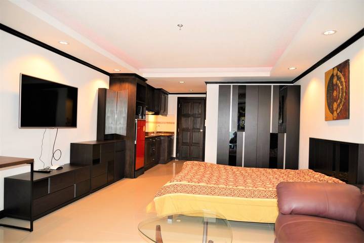 Studio voor 2 personen, met balkon en zwembad, kindvriendelijk - 1