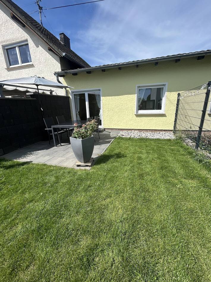 Ferienhaus für 4 Personen, mit Terrasse und Garten, kinderfreundlich