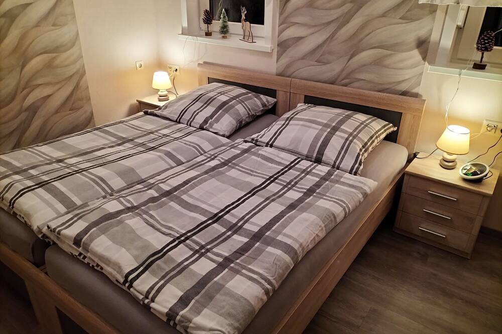 Ganze Wohnung, Ferienwohnung Wiesenblick, 65322 - Ferienwohnung in Ostfriesland 45qm, max. 2 in Moormerland, Ostfriesland
