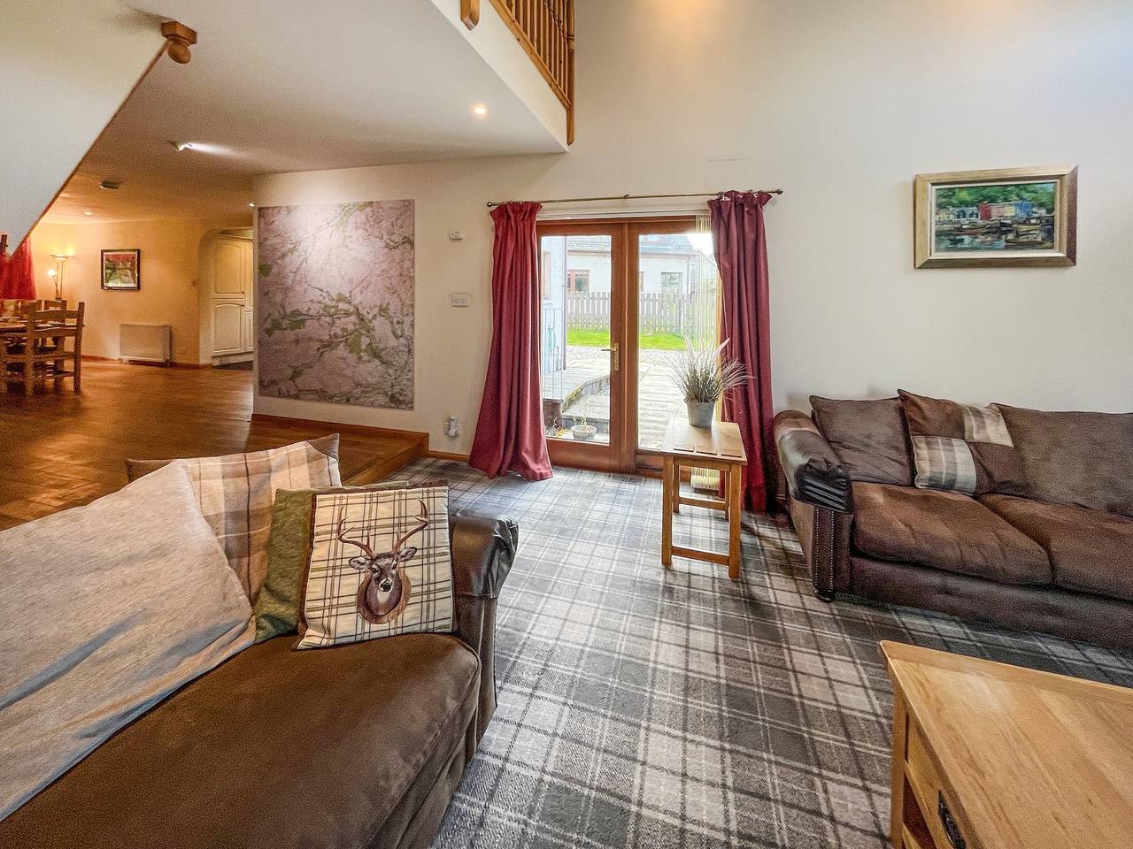 Cottage für 8 Personen mit Garten in Highlands