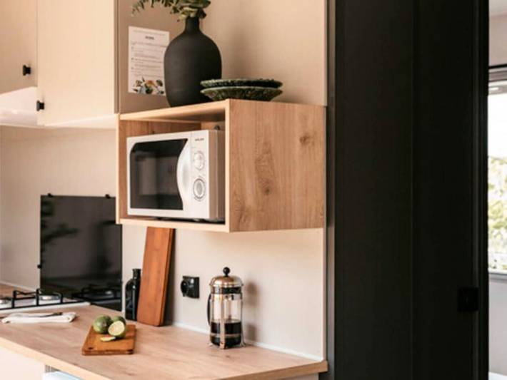 Camping La Pinède - Chalet 3 personnes - Pigna in Calvi, Région de Calvi