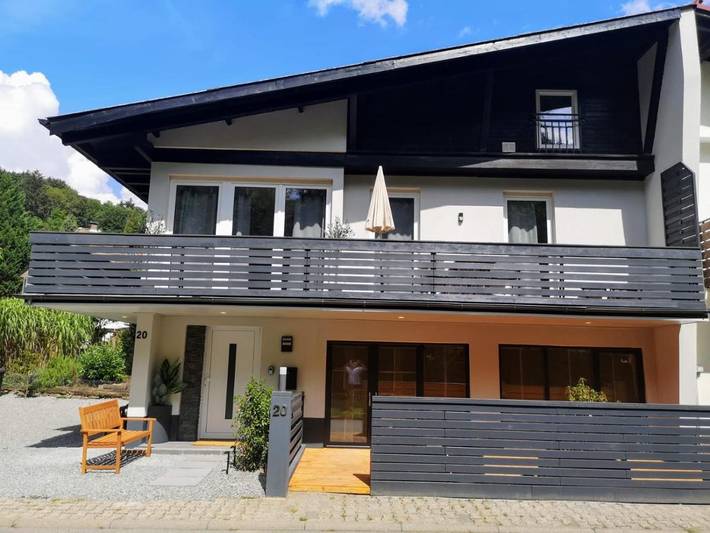 Ferienwohnung für 6 Personen, mit Balkon und Terrasse sowie Ausblick in Birkenau - 3