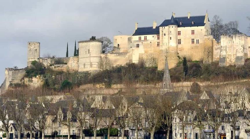 Chambre d’hôte pour 2 personnes, avec Terrasse ainsi que Jardin et Vue à Chinon - 4