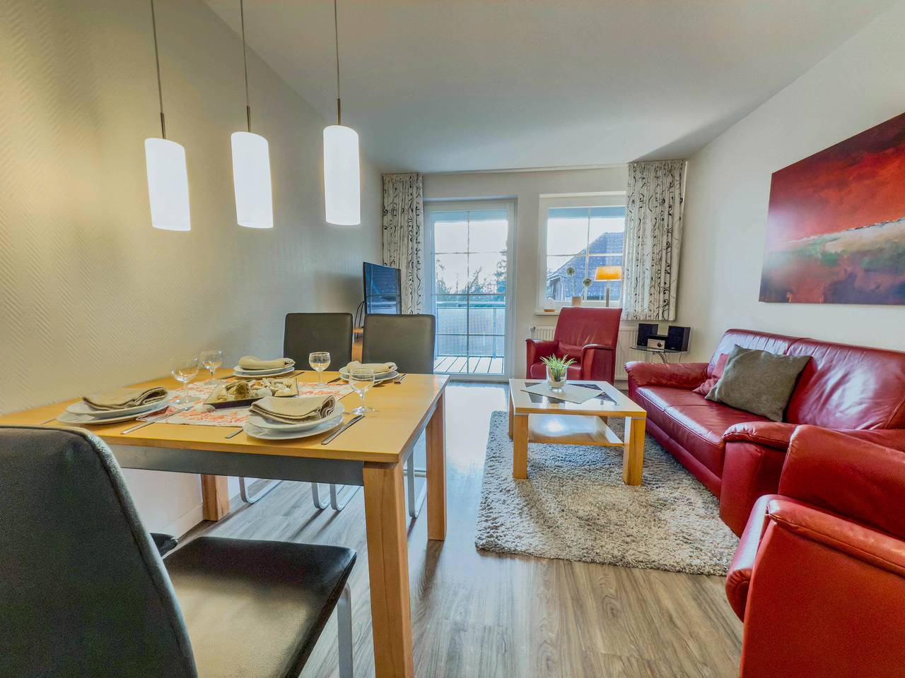 Appartement de vacances entier, "Landhaus Voss" Typ 2 Nr.8 in Est de Fehmarn, Fehmarn