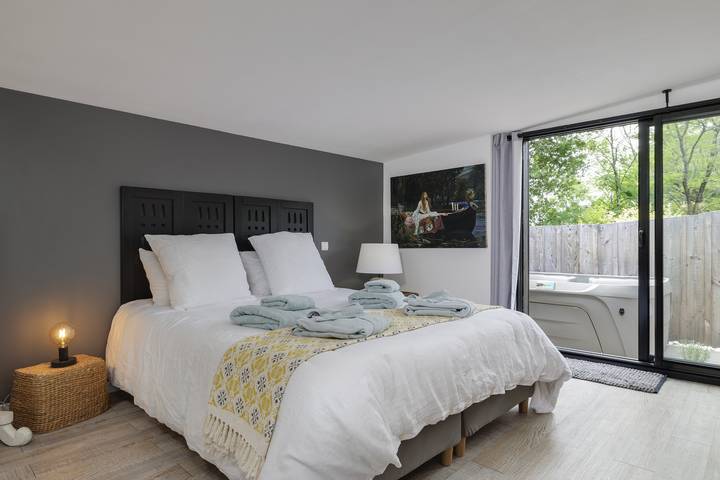 Ferienhaus für 2 Personen, mit Whirlpool und Garten in Gironde - 2