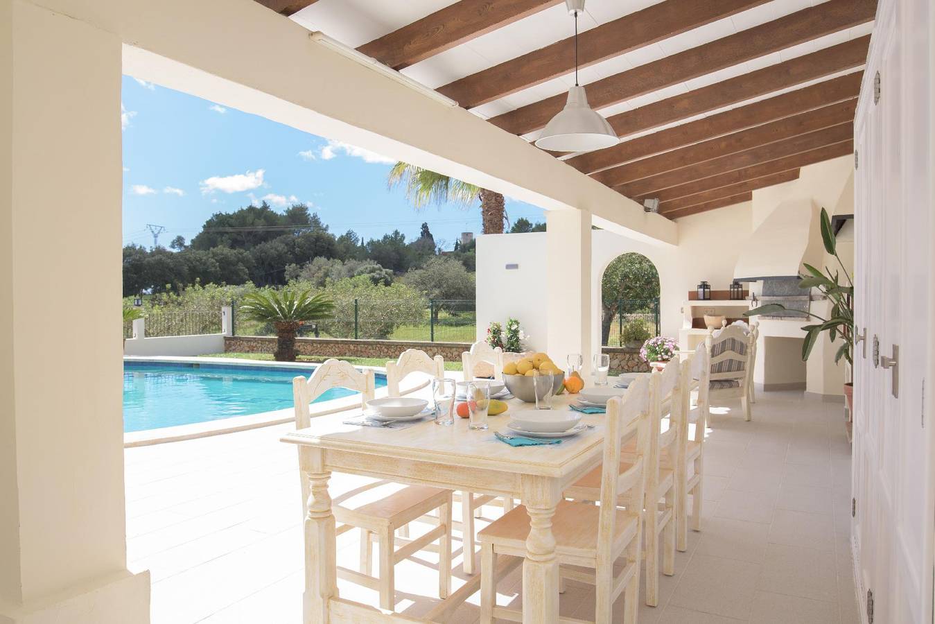 Finca with private pool and barbecue in s'Horta, Felanitx