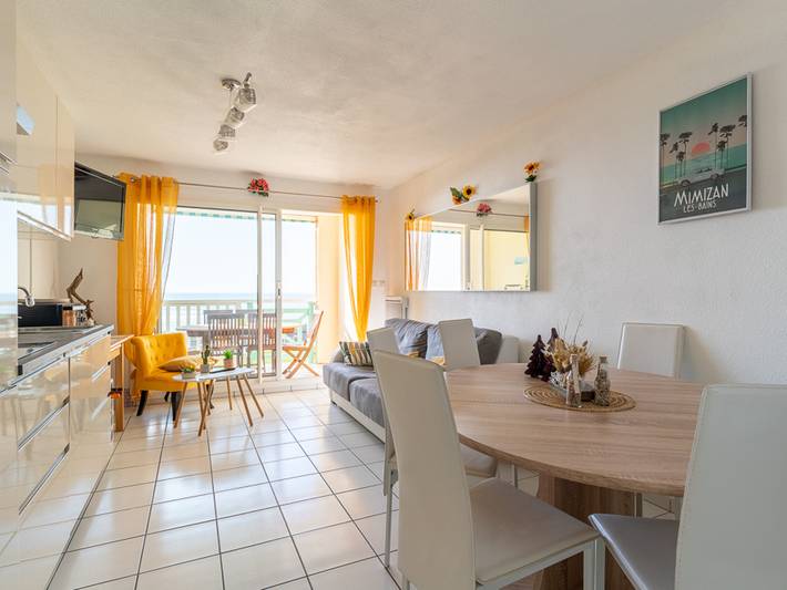 Ferienwohnung für 4 Personen, mit Balkon, mit Haustier in Mimizan Plage - 3