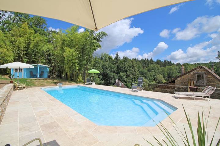 Gîte pour 10 personnes, avec piscine et jardin, animaux acceptés dans Haute-Vienne - 3