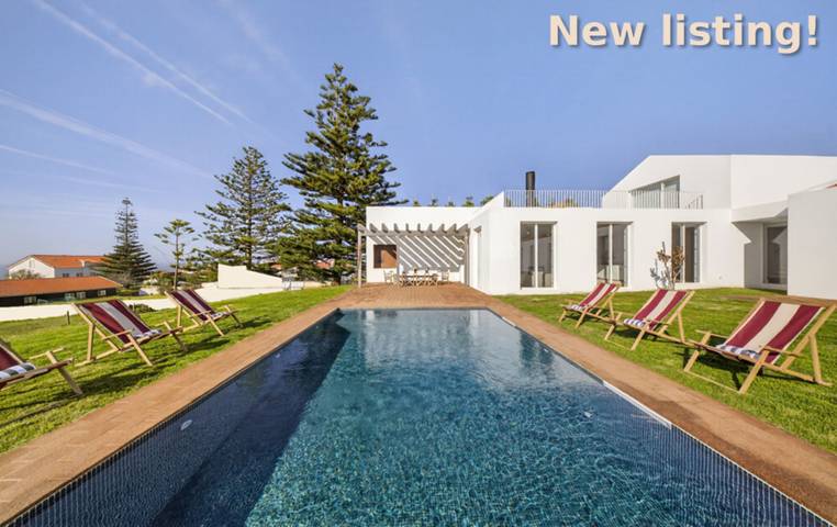 Casa de férias para 10 pessoas, com terraço e jardim em Azenhas do Mar