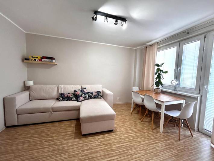 Apartament wakacyjny dla 4 osób, z Balkon i Taras oraz Widok w Wadowice