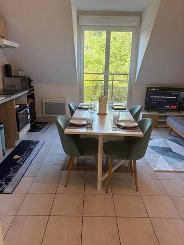 Gîte pour 4 personnes, avec balcon à Digoin