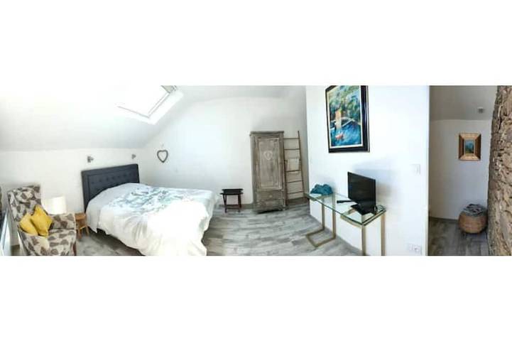 Gîte pour 2 personnes, avec jardin et terrasse, animaux acceptés à Tréméreuc - 2