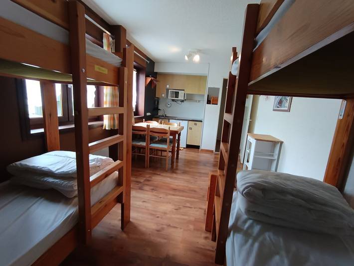Ganzes Studio, Günstiges Studio für 4, Haustiere erlaubt (1 max) in Montgenèvre, Briançon und Umgebung
