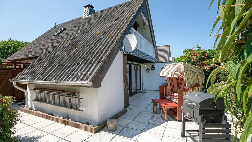 Ferienhaus für 4 Personen, mit Garten und Balkon in Süssau
