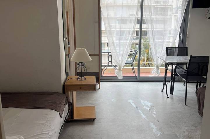 Appartement de vacances pour 2 personnes, avec balcon à Juan-les-Pins