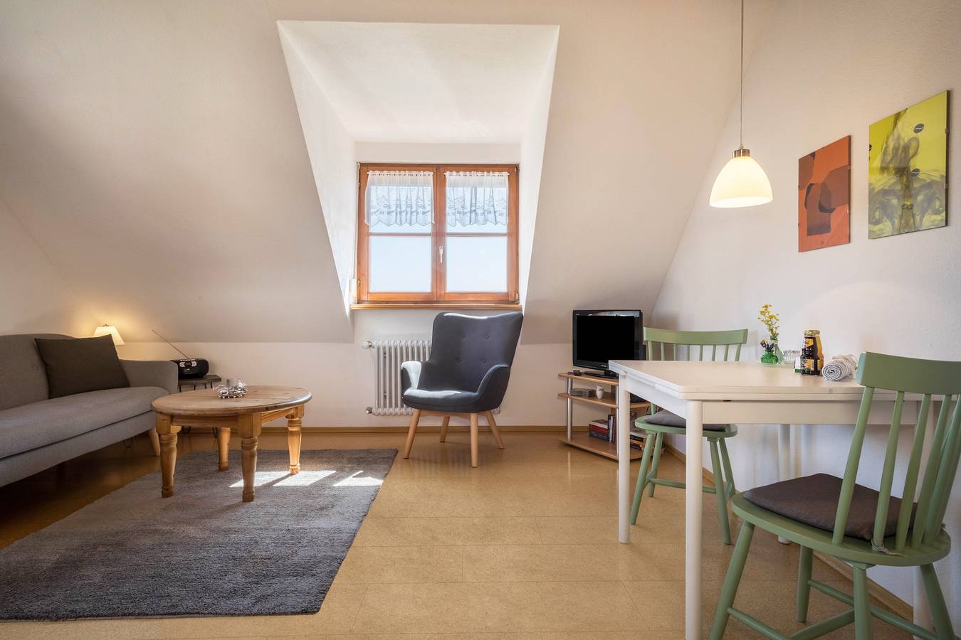 Ganze Wohnung, Ferienwohnung "Ursula Hiemer 2" mit Blick auf den See, Blick auf die Berge in Gattnau, Kressbronn am Bodensee