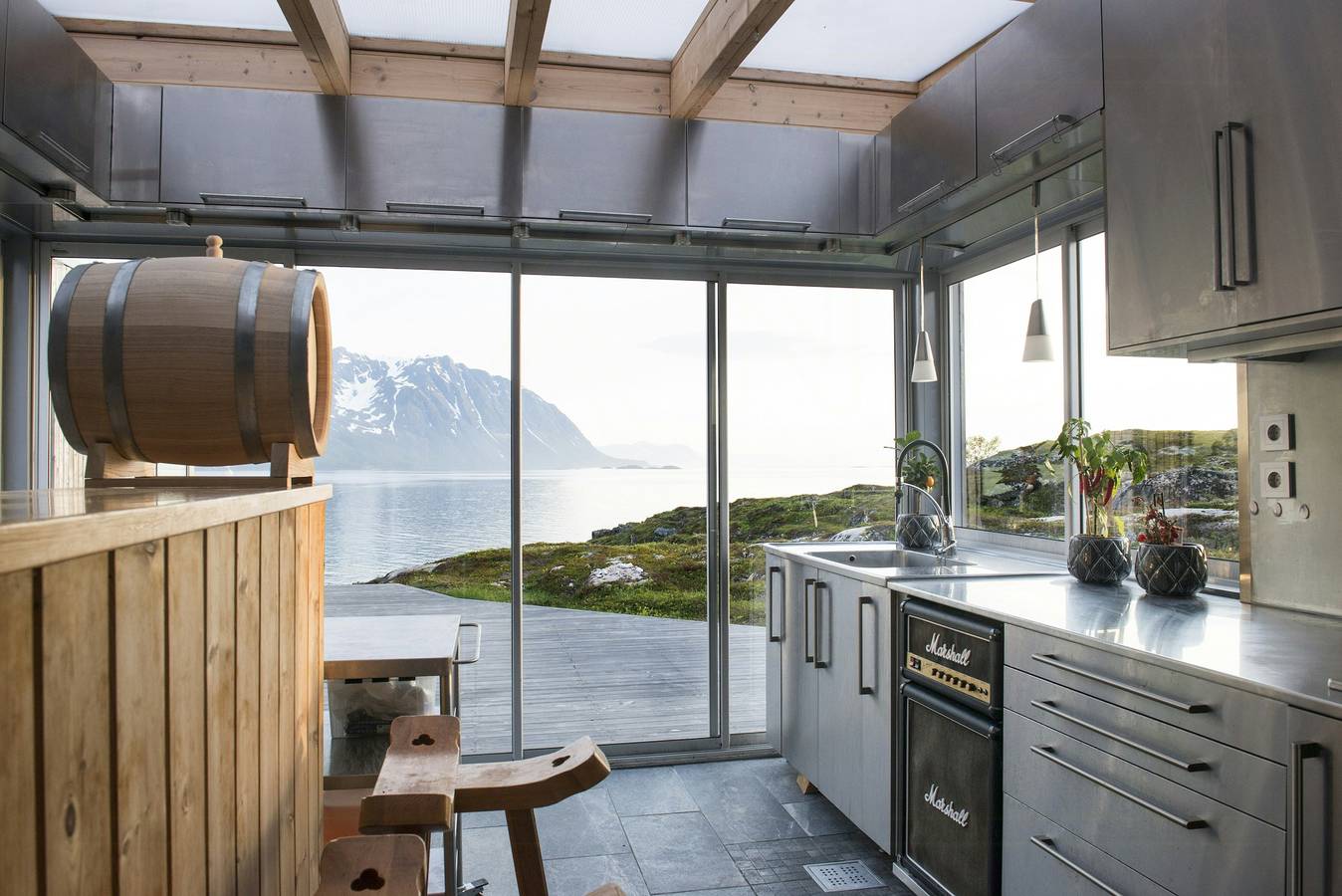 Vestavindshagen - modernes Kleinod an Meer und Bergen in Harstad