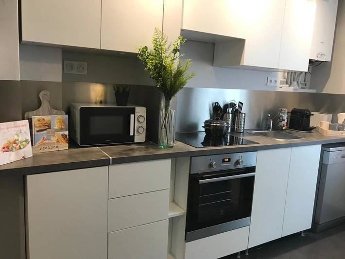 Appart’hôtel pour 6 personnes, avec Terrasse et Jardin
