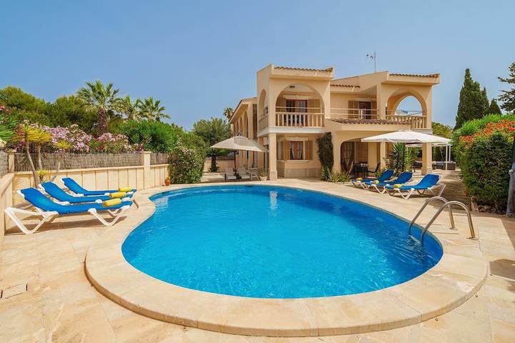 Chalet for 8 personer, med balkon og have - 1