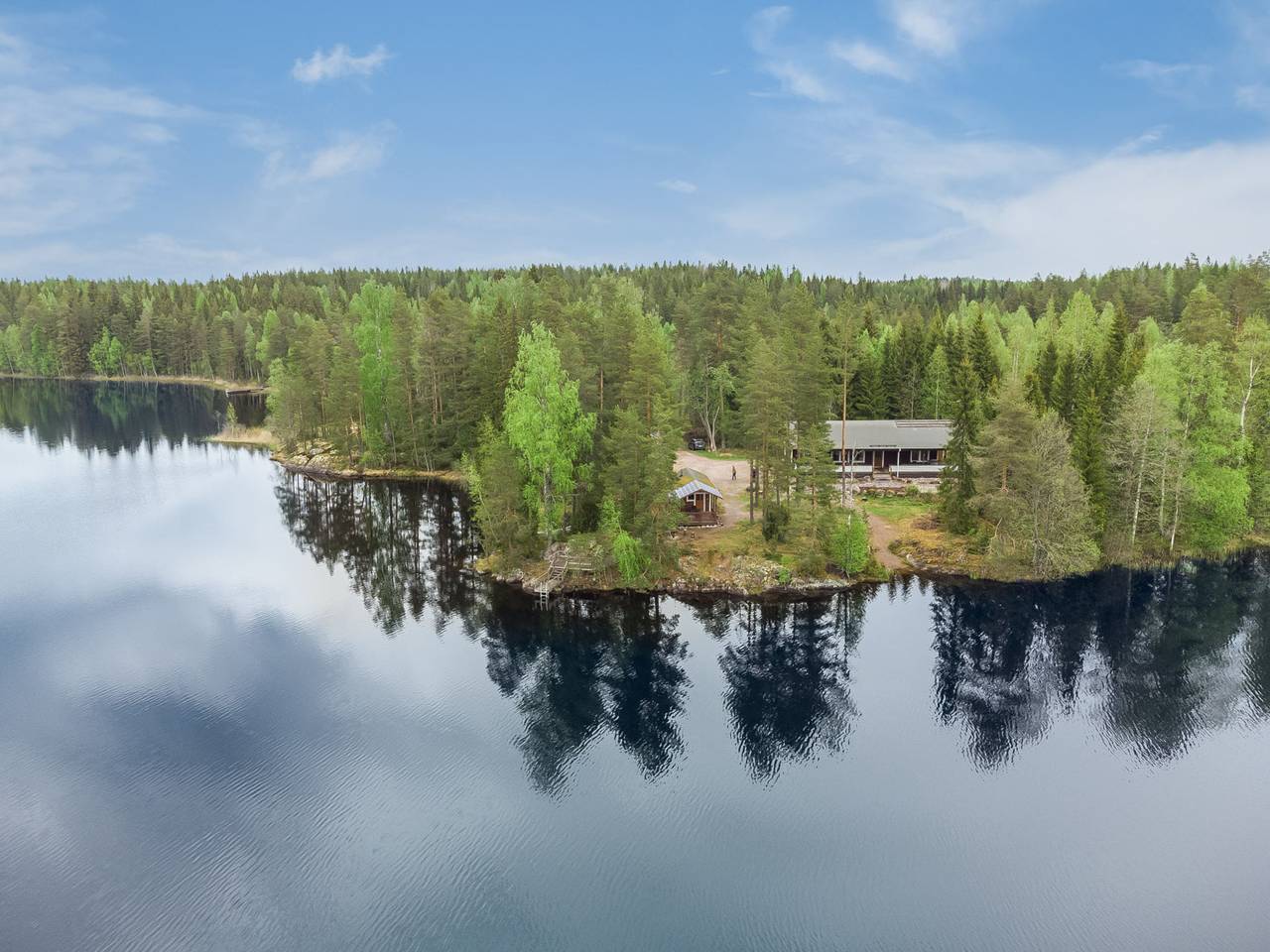 Lammassaari in Jämsä, Westfinnland