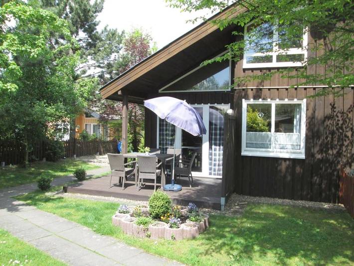 Ferienhaus für 5 Personen, mit Terrasse und Garten sowie Sauna und Ausblick in Extertal