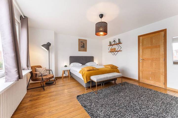 The Sweet Rose double room w. garden view in Bruges, Flandre-Occidentale
