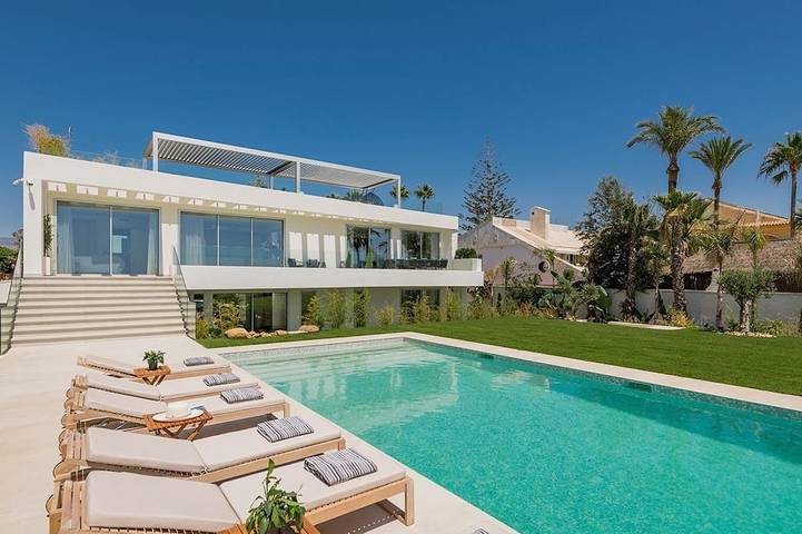 Villa for 10 people, with garden and sauna in La Cala de Mijas Centre