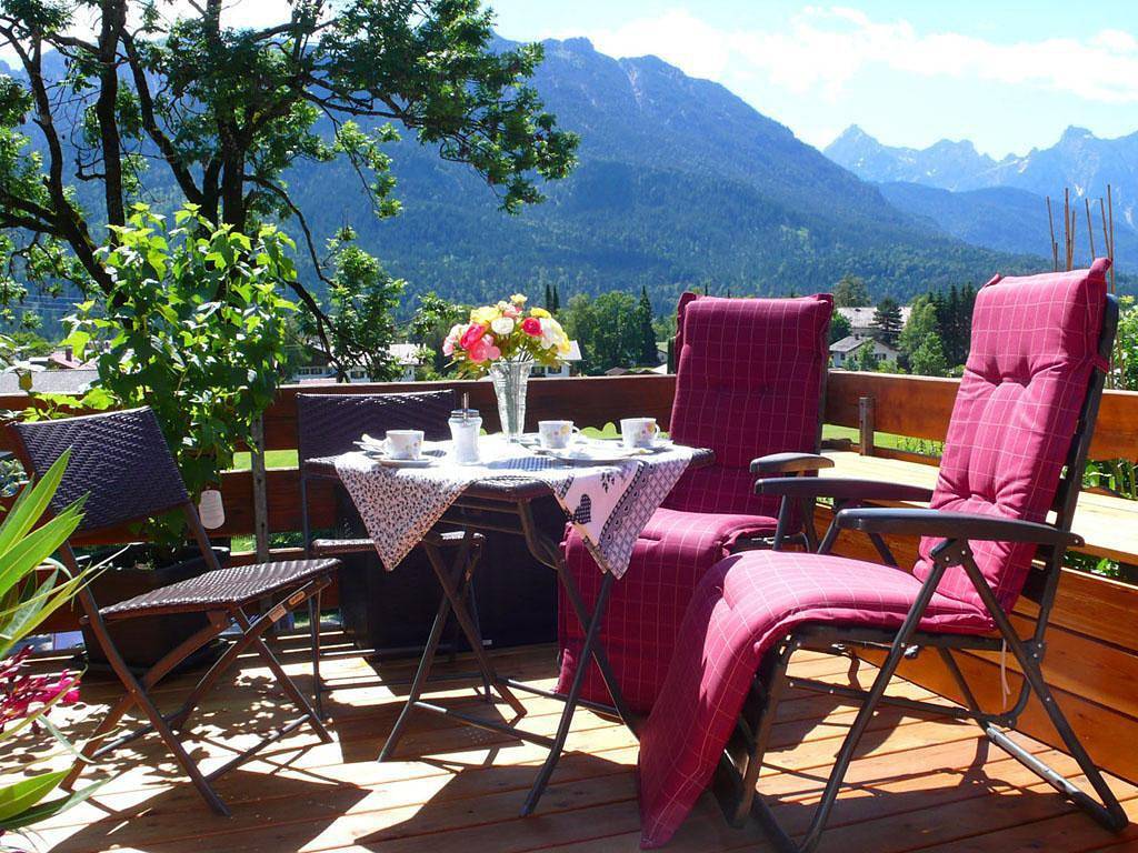 "Karwendel" Fewo, Wohn-Schlafraum, Du, Wc, foto 11