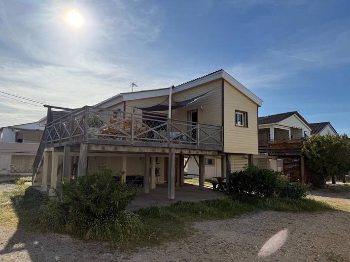 Chalet voor 10 personen, met uitzicht en tuin in Gruissan Plage